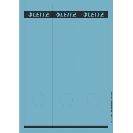 Leitz 16870035 étiquette auto-collante Rectangle Bleu 75 pièce(s)