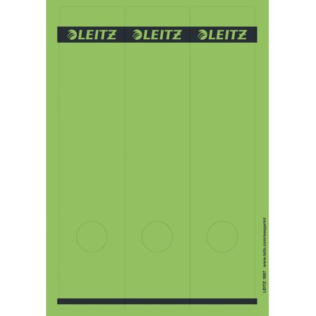 Leitz 16870055 étiquette auto-collante Rectangle Vert 75 pièce(s)