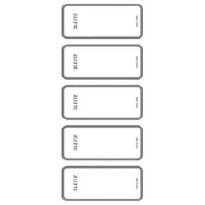 LEITZ Etiquette pour dos de classeur, 46 x 111 mm, court