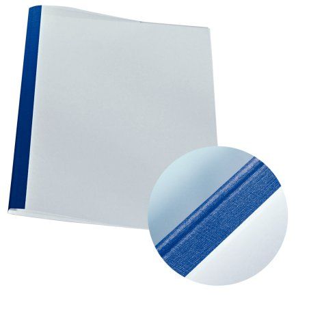 Leitz 177119 binding cover A4 Cardboard Blue, Transparent 25 pc(s)