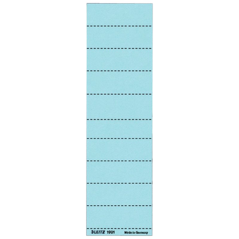 Leitz 19010035 non-adhesive label Blue