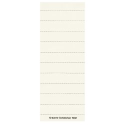 LEITZ Blanko-Beschriftungsschildchen, (B)60 x (H)14 mm, weiß