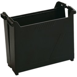 LEITZ Bac pour dossiers suspendus ALPHA, noir