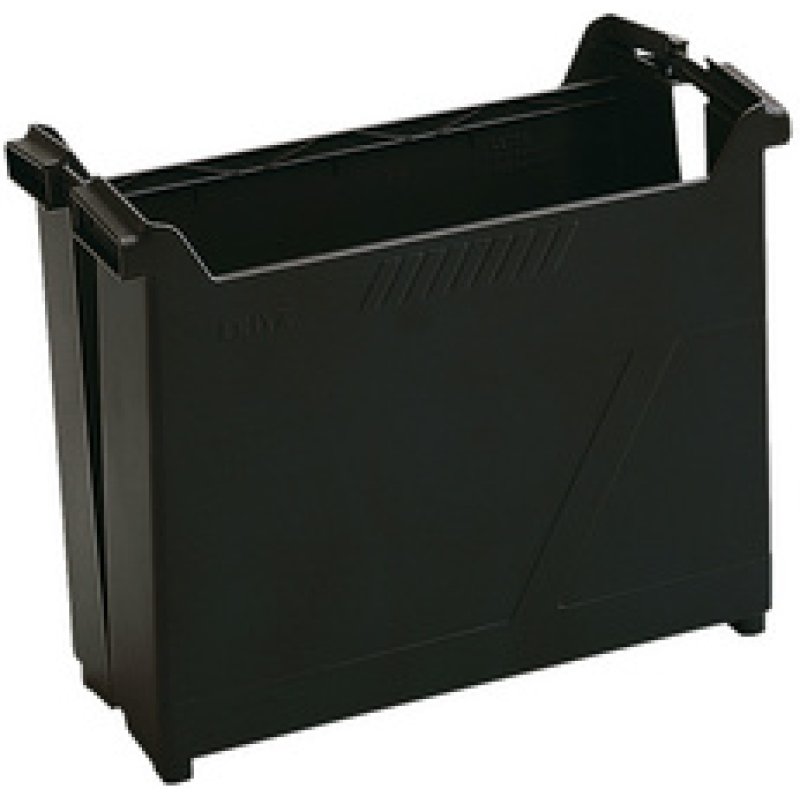 LEITZ Bac pour dossiers suspendus ALPHA, noir