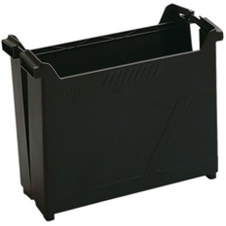 LEITZ Bac pour dossiers suspendus ALPHA, noir