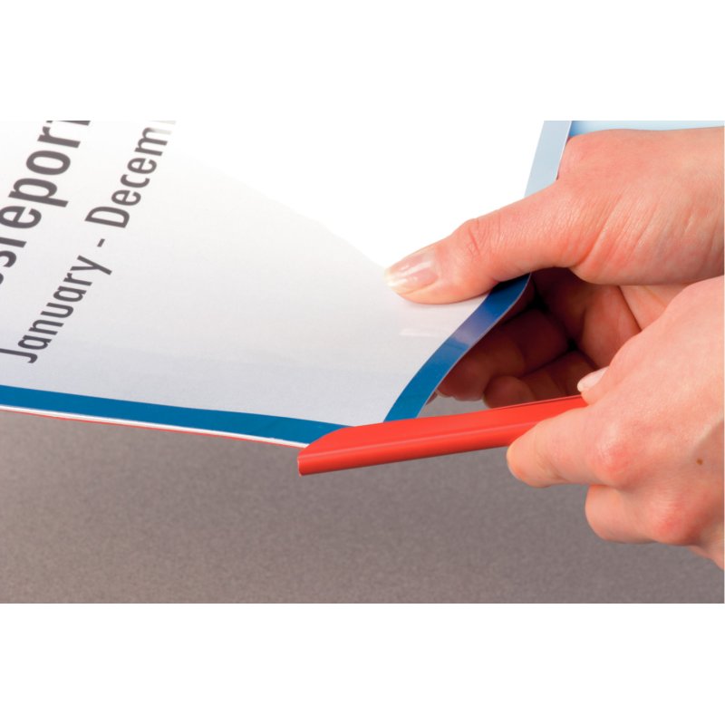 LEITZ Peigne à relier, A4, hauteur remplissage: 3 mm, bleu