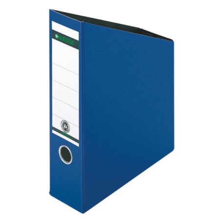 Leitz Shelf Files, blue document holder
