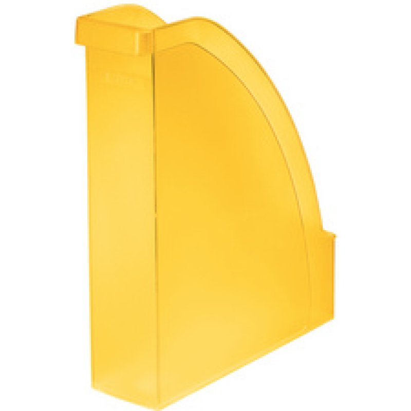 LEITZ Porte-revue Plus, A4, polystyrène, rouge translucide