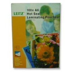 LEITZ Pochette de plastification, A6, brillant, 250 microns