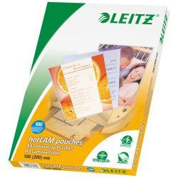 Leitz 33826 laminator pouch 100 pc(s)