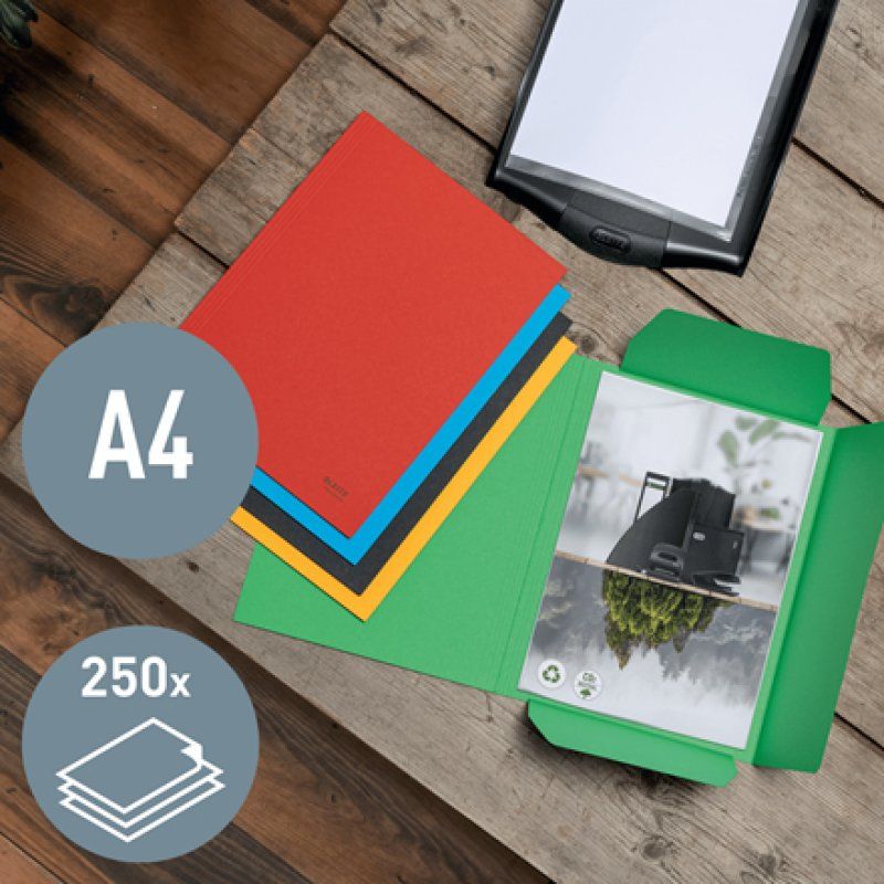 Leitz 39060025 folder Cardboard Red A4