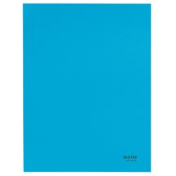 LEITZ Chemise-trieur, A4, carton de 430 g/m2, bleu