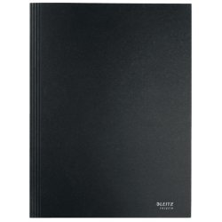 LEITZ Chemise-trieur, A4, carton de 430 g/m2, noir