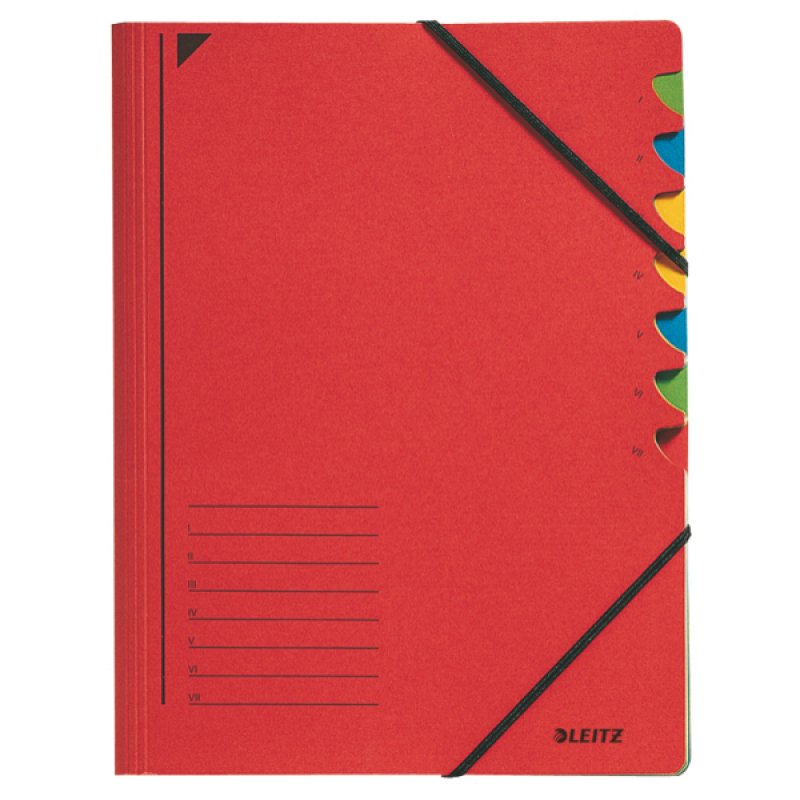 Leitz 39070025 tab index Red
