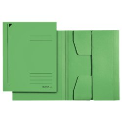 LEITZ chemise-trieur, format A3, carton 320 g/m2, vert
