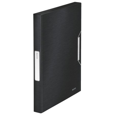 LEITZ Boîte de rangement Style, A4, PP, noir satin