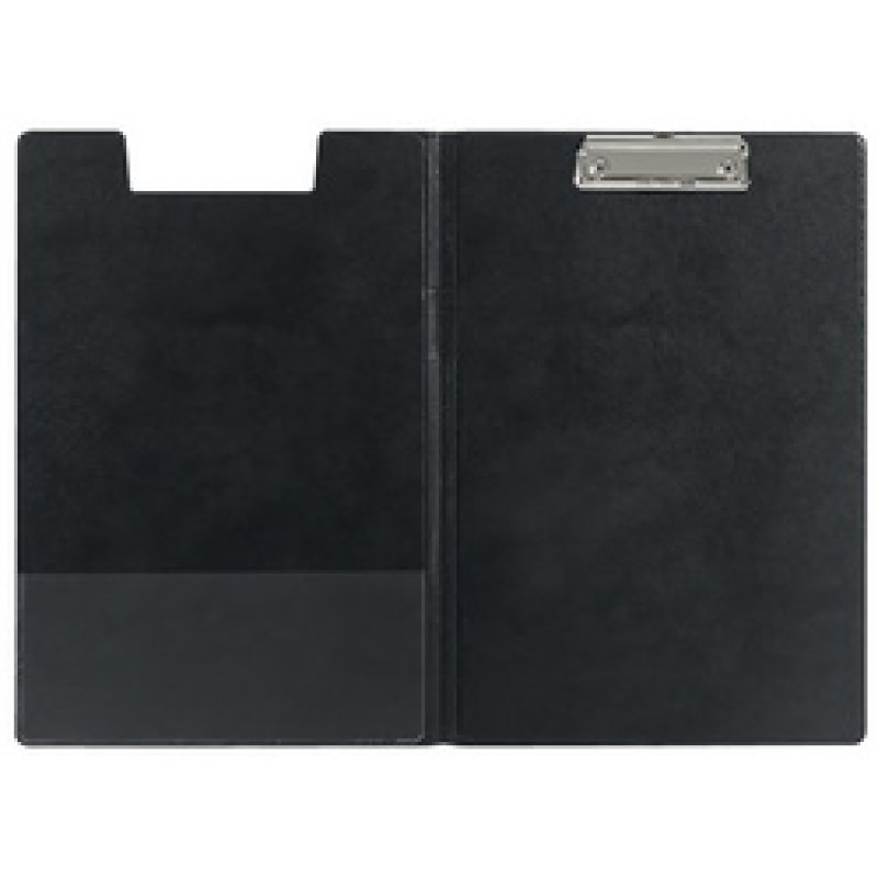 LEITZ Porte-bloc à pince avec rabat, A4, couverture PP, bleu