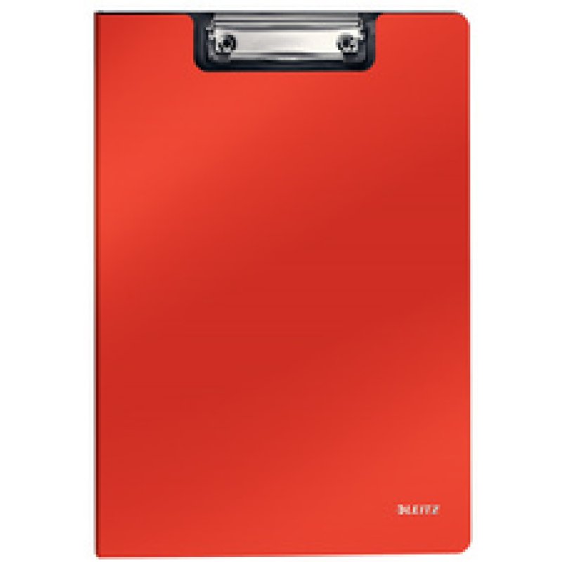 LEITZ porte-bloc à rabat Solid, Polyfoam, rouge clair,