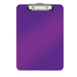 LEITZ Porte-bloc WOW, A4, en polystyrène, violet