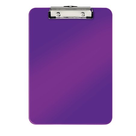 Leitz WOW clipboard A4 Metal, Polystyrol Purple
