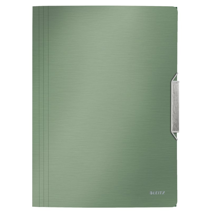 Leitz Style 3-Flap Polypropylene (PP) Green A4