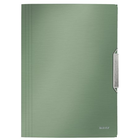 Leitz Style 3-Flap Polypropylene (PP) Green A4