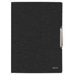 Leitz Style 3-Flap Polypropylene (PP) Black A4