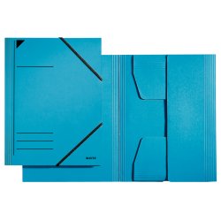 LEITZ Chemise à èlastique, format A4, carton, 320 g/m2,