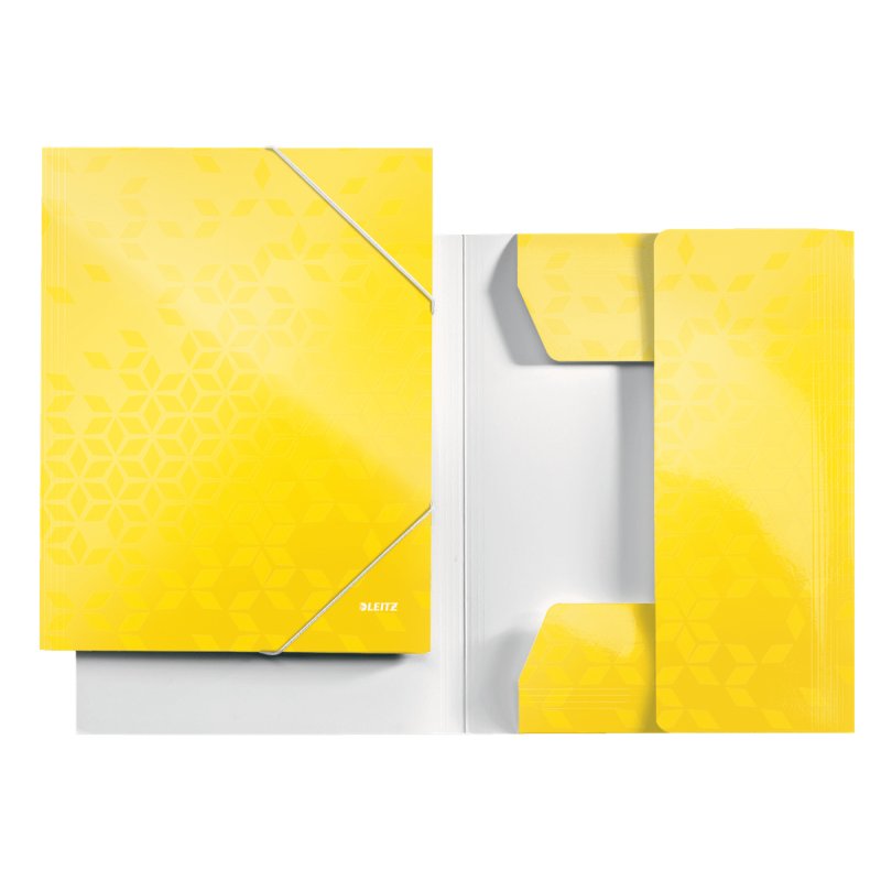 Leitz 39820016 fichier Carton, Polypropylène (PP) Jaune A4