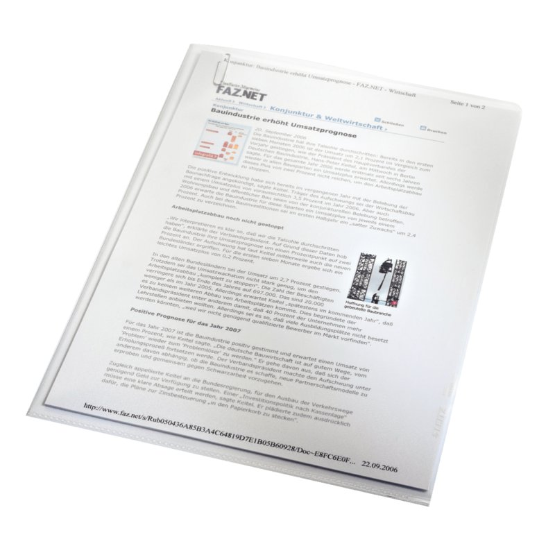 Leitz 40000055 folder Polypropylene (PP) Green A4