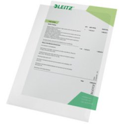 LEITZ Pochette transparente Standard, A5, PP, grainé