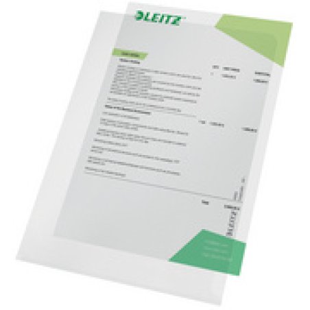 LEITZ Pochette transparente Standard, A5, PP, grainé