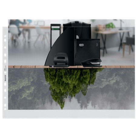 LEITZ Pochette perforée Recycle, A3 paysage, PP, grainé