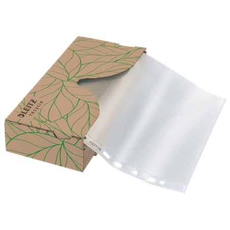 LEITZ Pochette perforée Recycle, A4, PP, grainé, 0,07 mm