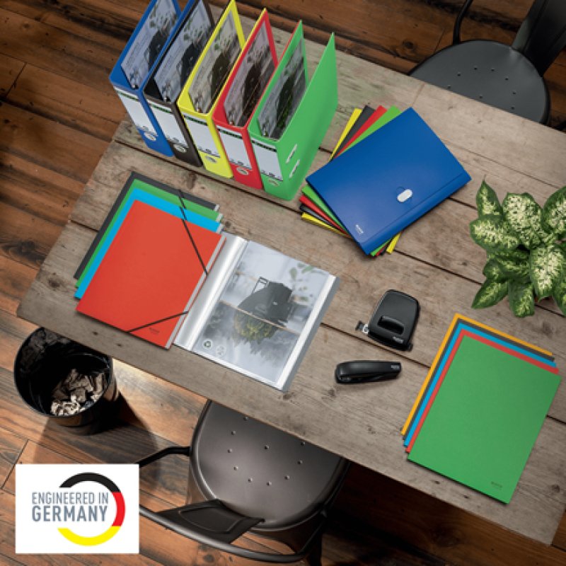 LEITZ Pochette perforée Recycle, A4, PP, grainé, 0,07 mm