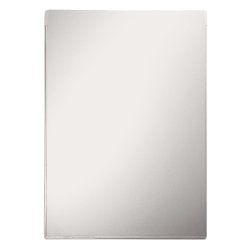 LEITZ étui transparent, format A5, en PVC, grainé, 0,20mm