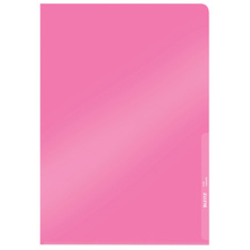 LEITZ pochette coin Premium, format A4, PVC, jaune, 0,15 mm