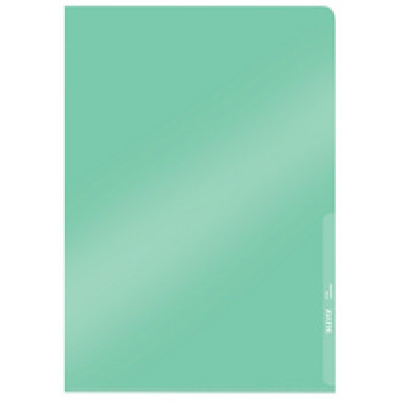 LEITZ pochette coin Premium, format A4, PVC, jaune, 0,15 mm