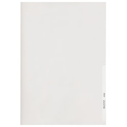 LEITZ Pochette transparente Premium, A4, PVC, transparent