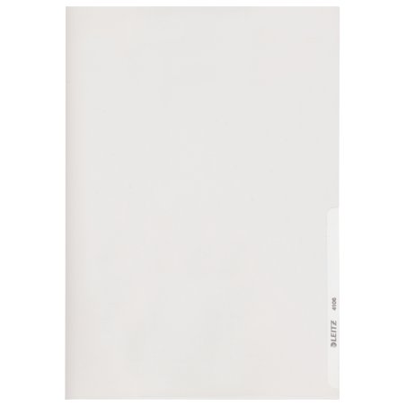 LEITZ Pochette transparente Premium, A4, PVC, transparent