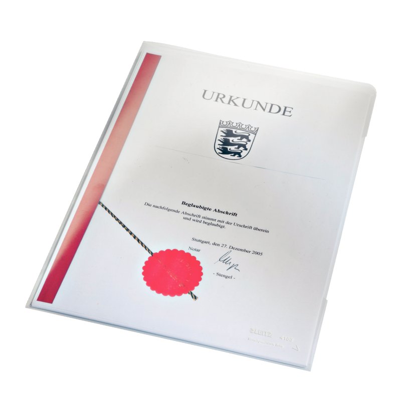 LEITZ Pochette Super Premium, A4, PVC, assorti