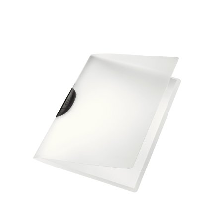 Leitz ColorClip report cover Polycarbonate, Polypropylene (PP) Black, Transparent