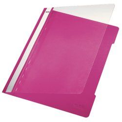 Leitz 41910022 report cover PVC Fuchsia, Transparent
