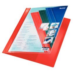 Leitz 41930025 protège documents PVC Rouge