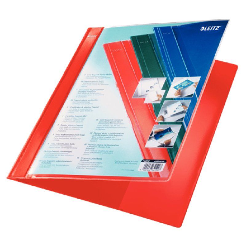 Leitz 41930025 protège documents PVC Rouge
