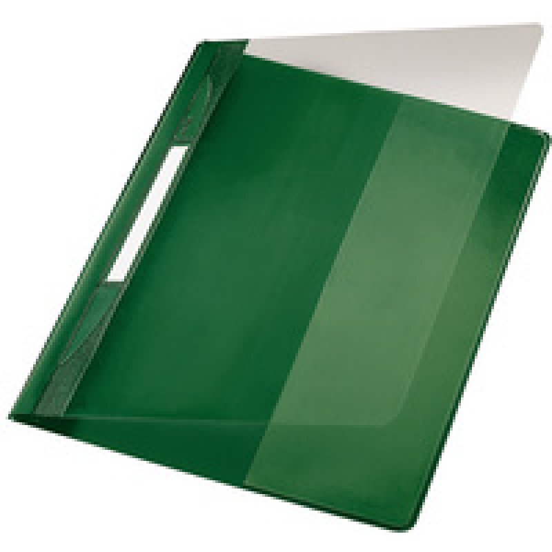 LEITZ Chemise à lamelle Exquisit, format A4 , PVC, rouge,