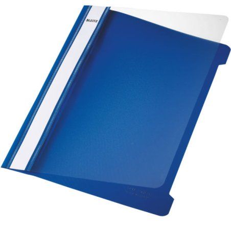 Leitz 41970035 protège documents PVC Bleu, Transparent
