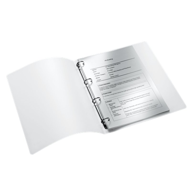 Leitz WOW ring binder A4 White
