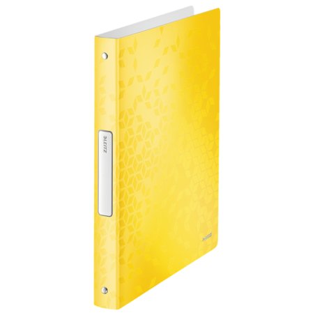 Leitz WOW ring binder A4 Yellow