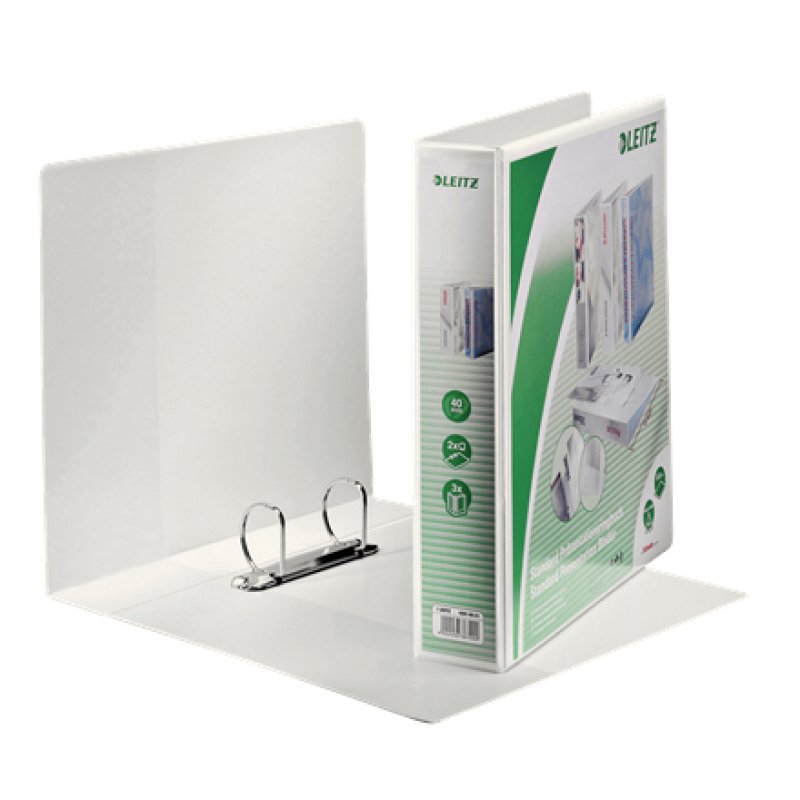 LEITZ Classeur de présentation, A4 extra large, blanc,